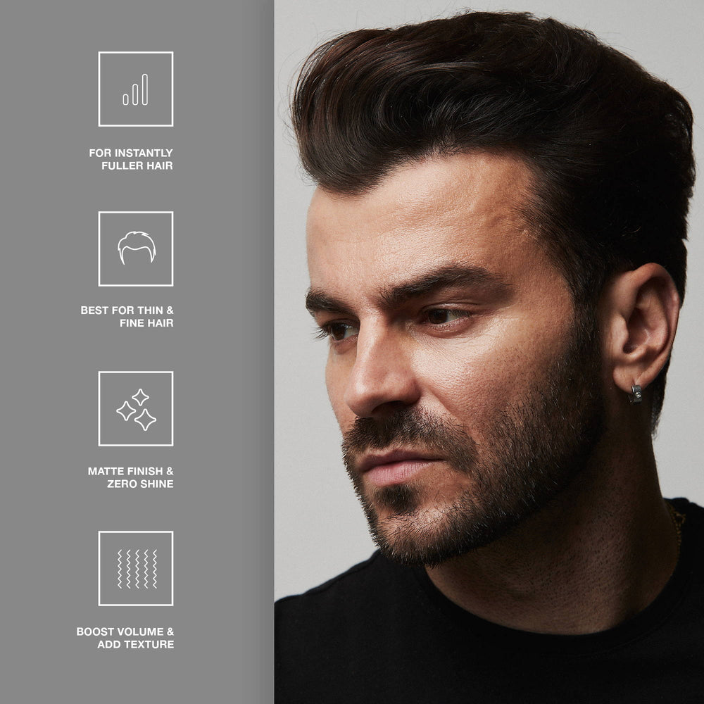 How to Add Volume to Men’s Hair - CRVFT