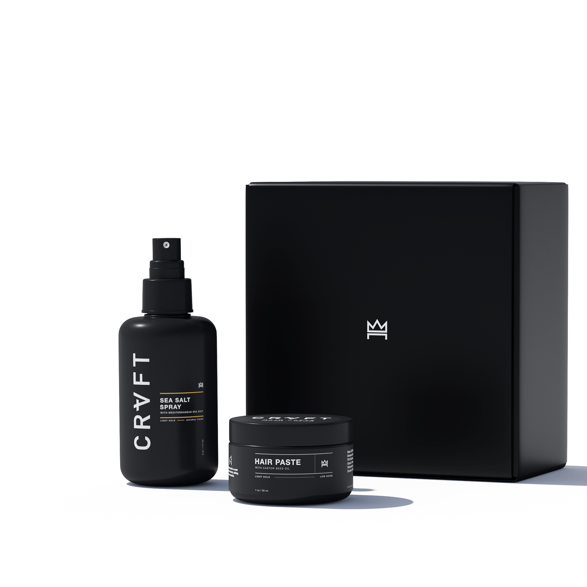 CRVFT | Sea Salt Spray + Hair Paste Bundle